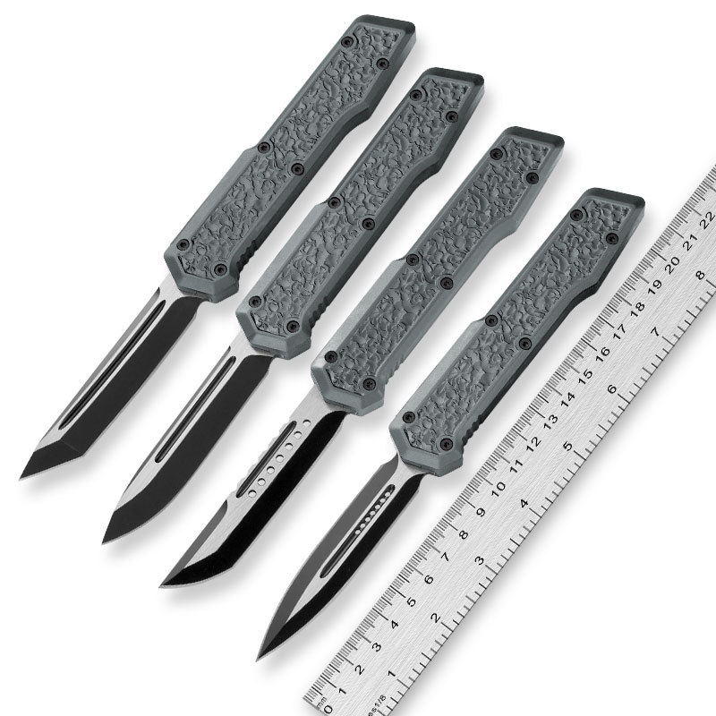 外贸热销高品质全钢手柄微技术户外刀便携高硬度战术刀野外求生刀