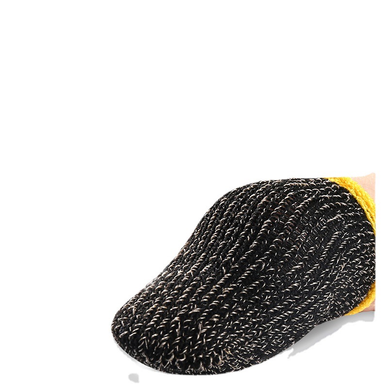 Nuevo juego móvil dedo pegatinas dedo conjunto abeja conjunto cuasi-corazón pegatinas pollo comiendo artefacto cinco guantes de dedo plata carbono doble dedo conjunto en stock