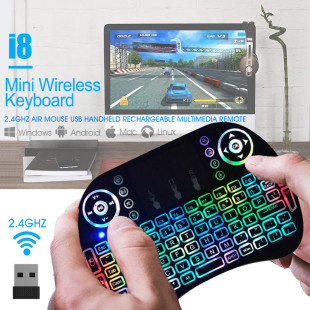 i8 �����I�P�o���w������ָ��� ����� 2.4G���|���� Air mouse