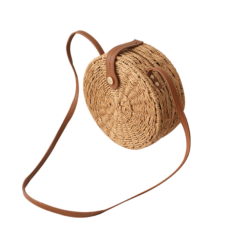 Bamboo Woven Beach Bag 4