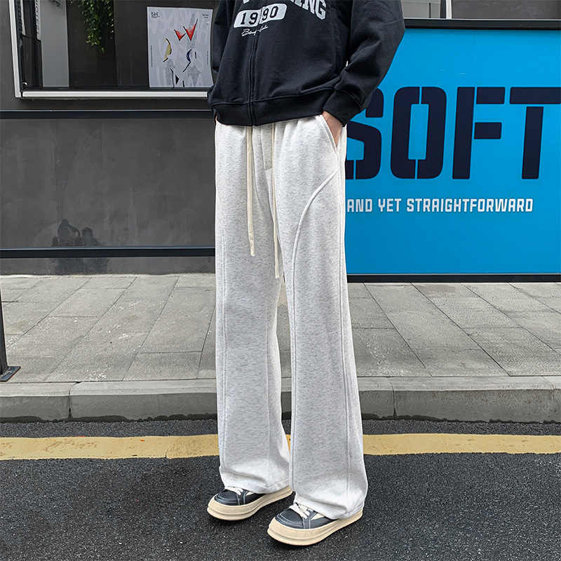 已下单10w件华棉320g重磅斜切卫裤K24132特P19 K24132J加绒特P26