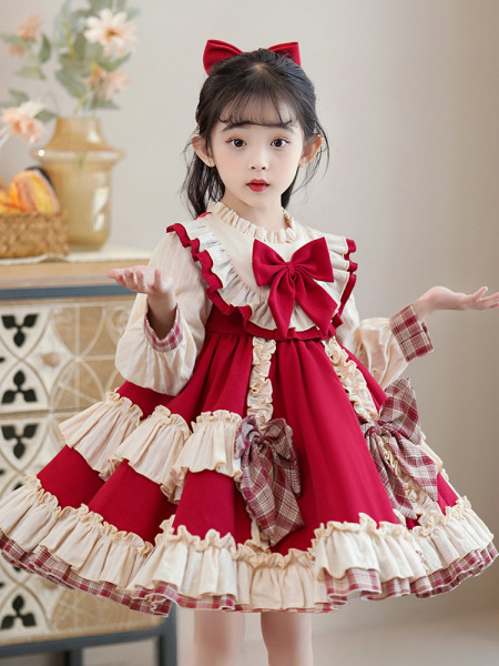 Children's autumn small princess costume