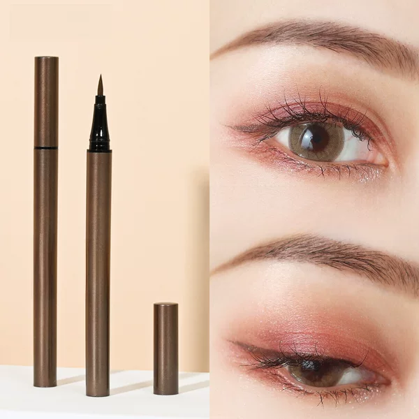Babeini Little Bear Pen Makeup Eyeliner Liquid Pen Gel Pen Waterproof Non-Smudge Eyeliner for Beginners Women Wholesale Ultra-Fine Eyeliner Pen
