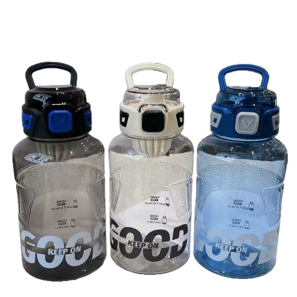 Yitong simple estudiantes hervidor de agua portátil taza de té grande taza de espacio de 2000ml taza de agua taza de deporte al aire libre al por mayor taza