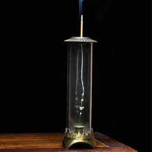 玉檀空心倒流香老山檀香崖柏香线香卧香禅意家用熏香炉鹅梨帐中香