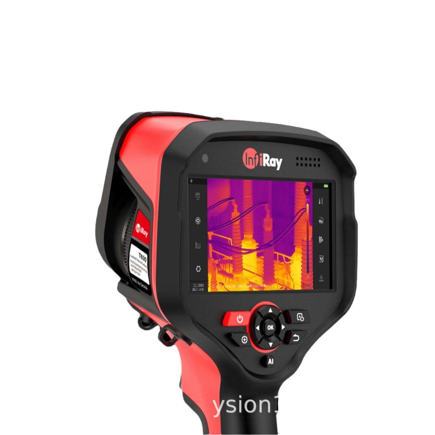 InfiRay艾睿开阳T630高级红外智能巡检热像仪云平台智能分析T400