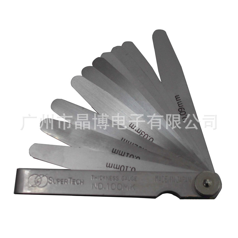 批发日本supertech塞尺supertech塞规supertech间隙规150MK塞尺