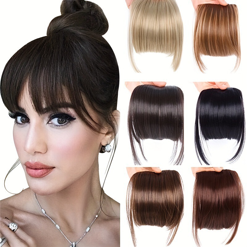 European and American wig bangs female air bangs sideburns bangs with hairstyle double sideburns bangs wholesale in stock