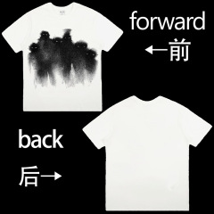 特大柄貿易Tシャツ 男女兼用 レトロY2KプリントTシャツ ストリートトレンド 男女兼用 クロスボーダー ヨーロッパとアメリカンスタイルのTシャツ