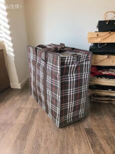 Handheld travel bag for moving, shoulder bag, luggage duvet, storage bag, oxford cloth