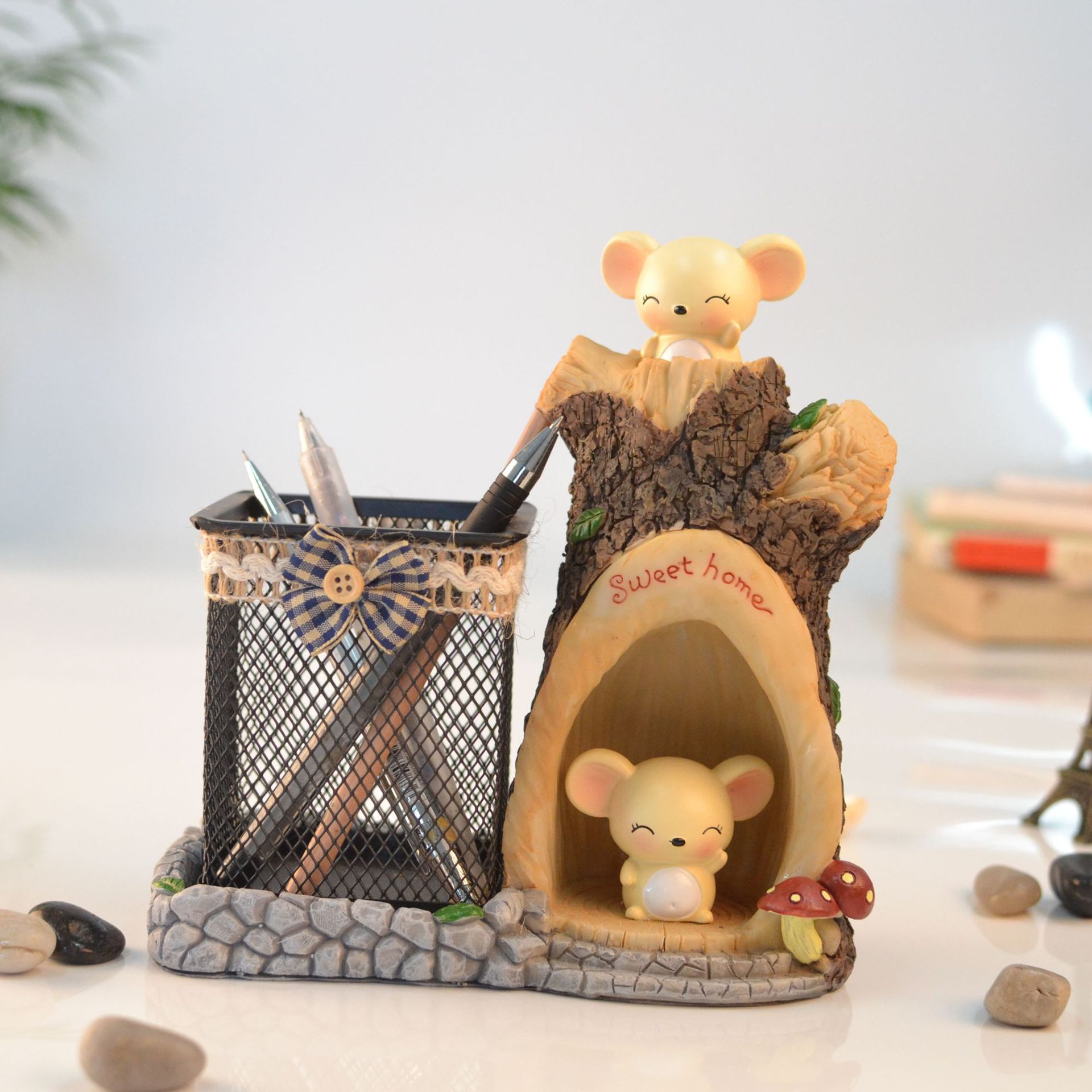 Portalápices de Harry Potter de gran capacidad, multifunción, estilo ins, almacenamiento de escritorio simple, artefacto, papelería para estudiantes, oficina