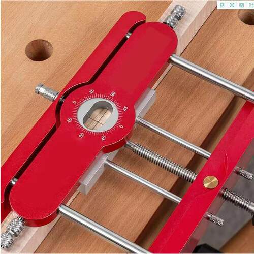 Woodworking drill positioning tool, carving machine hole positioning tool, woodworking mortise and tenon positioning tool, woodworking hole drilling tool