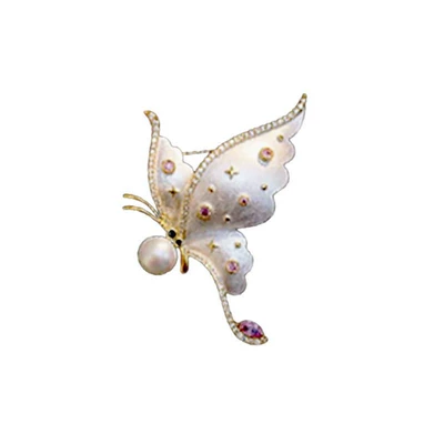 Butterfly Brooch for Women, Animal: Yaxa sancaqları