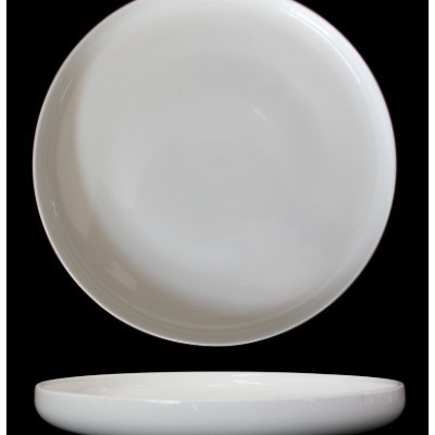 Transfronterizo LZ Luhang cerámica blanca pura cubiertos minimalistas platos de sopa platos de arroz platos de pescado sopa de sopa