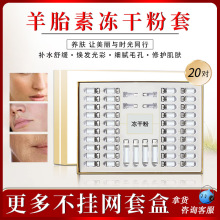 美容院羊胎素冻干粉套提亮肤色细腻肌肤8万活性多肽冻干粉套 批发