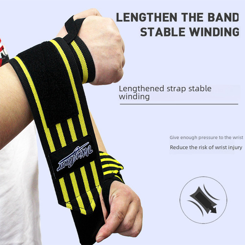 Original factory elastic power strap for wrist, exercise fitness, wrist wrap, weightlifting, tension pressure band