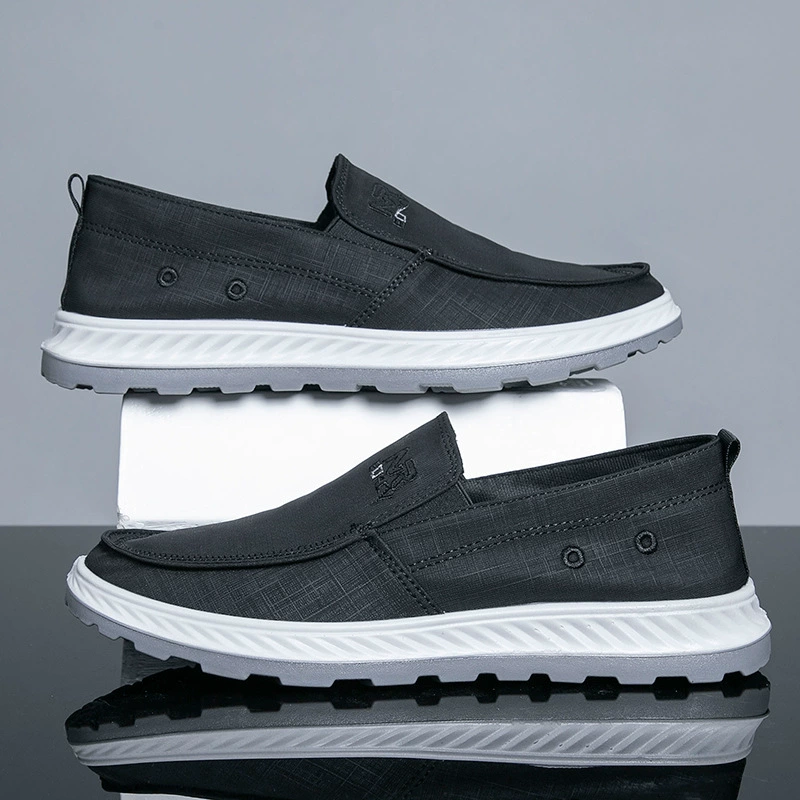 Тканевая обувь Old Beijing, Мужская весенне-осенняя универсальная обувь для досок, парусиновая обувь, мужская Нескользящая легкая обувь для папы, большие размеры