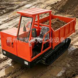 HT-50 重载 5 吨履带运输车 大型矿山砂石料重载转运履带设备