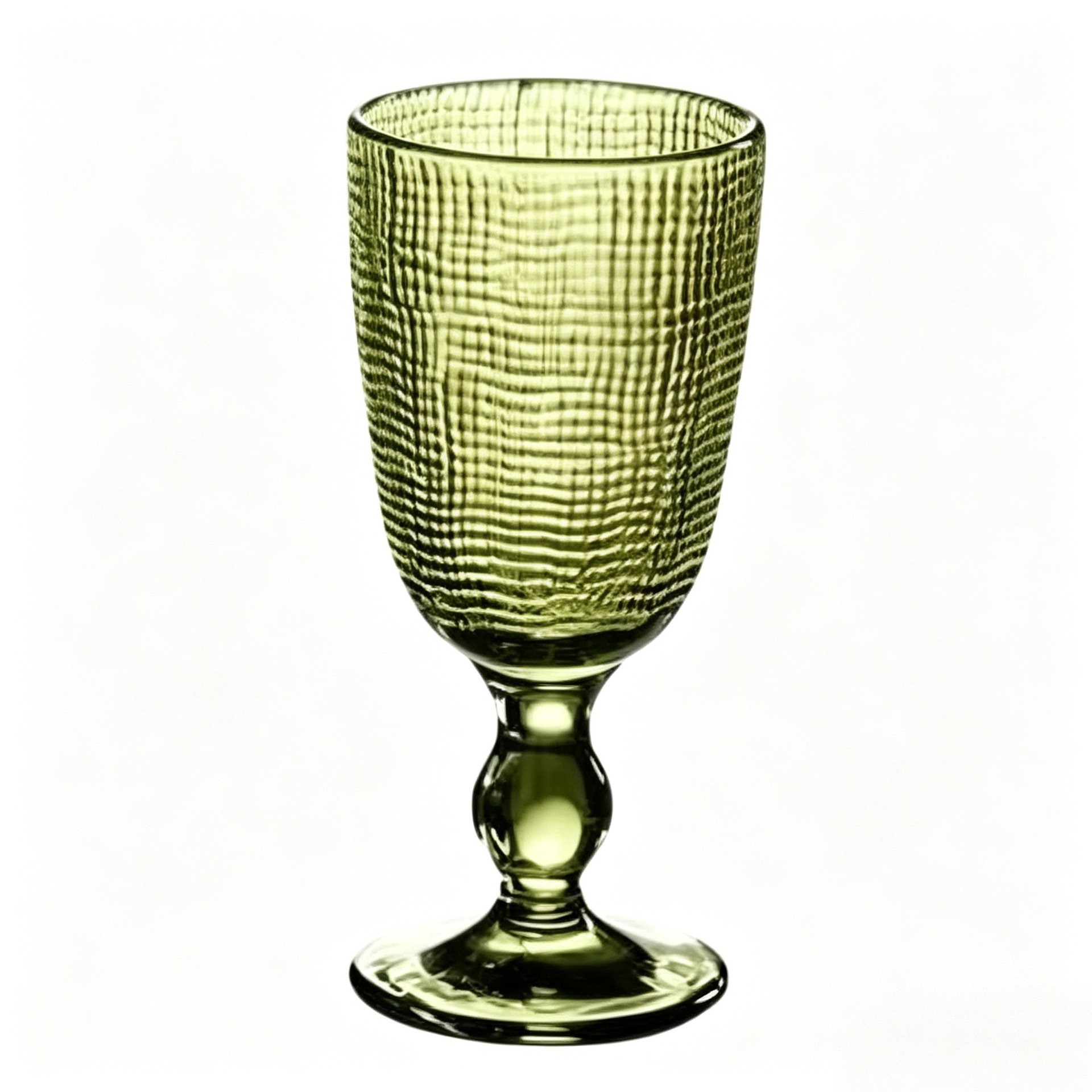 Vaso de vidrio en relieve de alto valor transfronterizo, enjuague bucal especial para hotel, taza de helado, taza de vino tinto, bolsas de tela