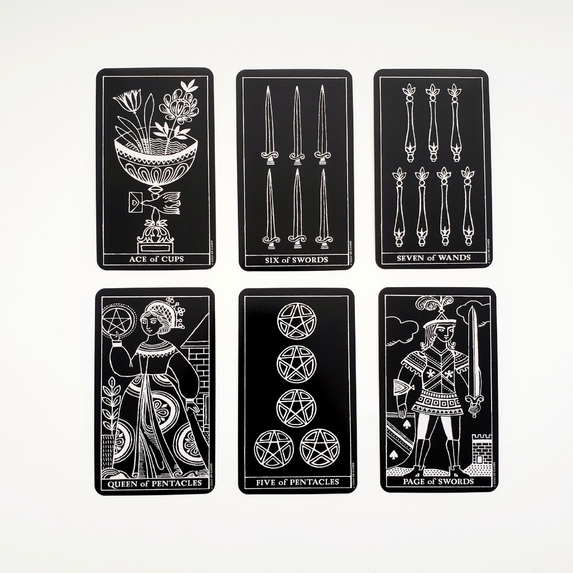 Marseille Tarot Cards Inversion Edition With Reversed Colours_voghion.com