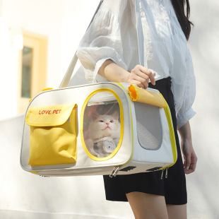 Cat Bag, Portable Pet Bag, Handbag, Cat Outing Bag, Portable Dog Outing Bag, Foldable and Transparent