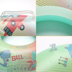 Jurassic Small Dinosaur Swim Ring for Children, Underarm and Waist Swim Ring, Household Inflatable Swim Ring, Foldable Swim Ring, Wholesale