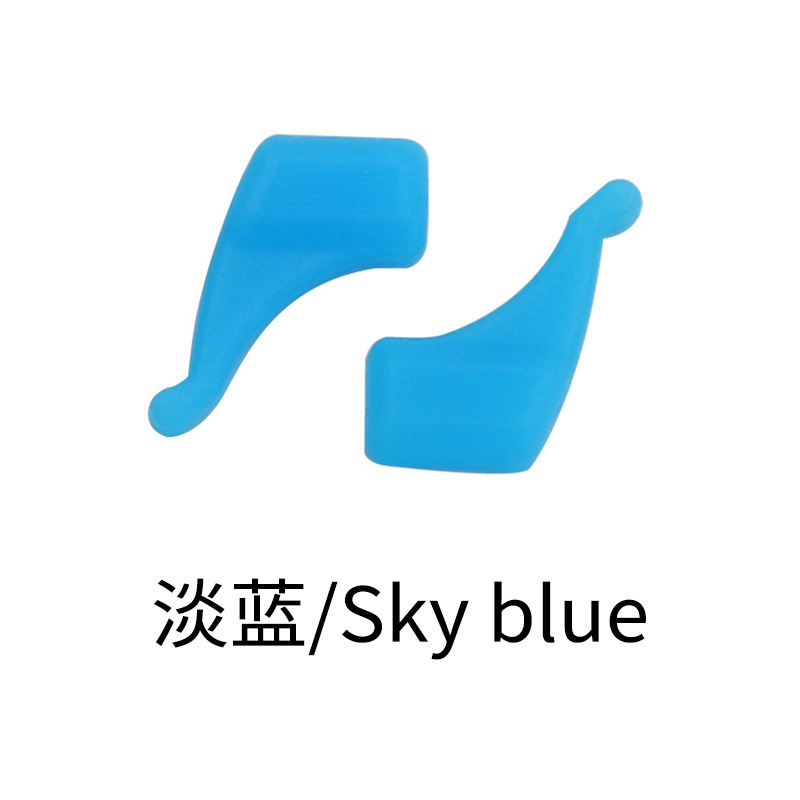 小型のシリコンの耳のカバーは滑り止めで、実用的で柔らかいカラーの耳の支えの固定メガネの部品です。|undefined