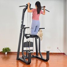 健身房器械助力引体向上训练器双杠臂屈伸多功能商用健身器材