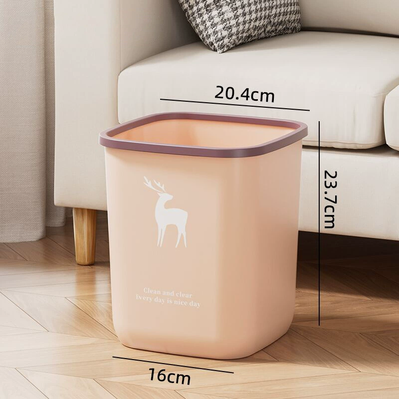High quality capacious garbage can for home use for living room