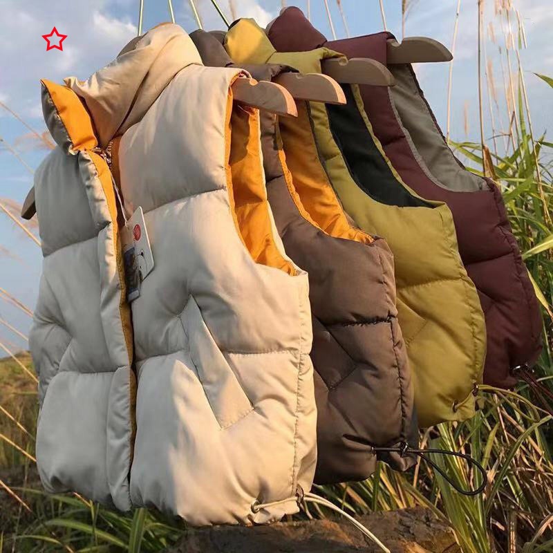 Chaleco de algodón para niños, ropa infantil nueva de 2025, chaleco cálido con cuello alto para bebés, niños y niñas