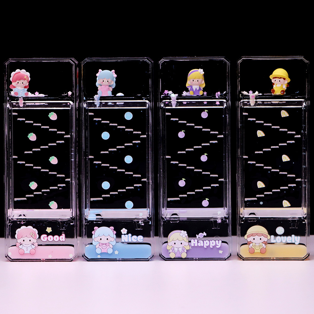 유치원 소녀 - 슬라이드 오일 방울 [색상 랜덤]