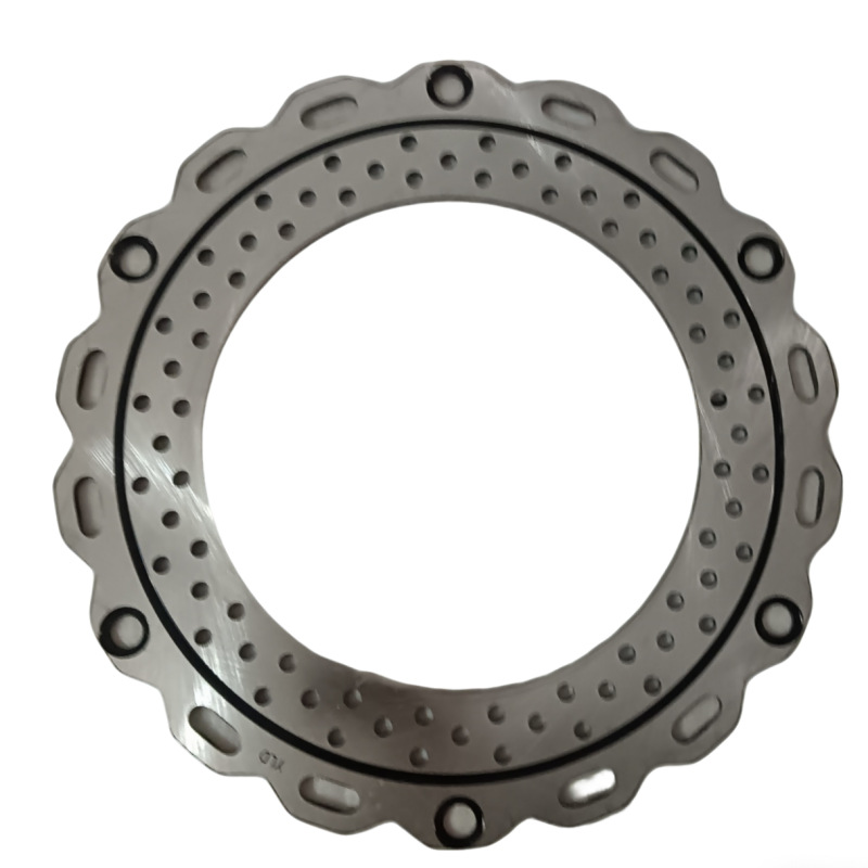 Electric Vehicle Full Disc Brake Rotor 12-Inch 317/10-Inch 265 Reverse Brake Front Wheel Hub Modified Disc Brake Rotor for Electric Motorcycle