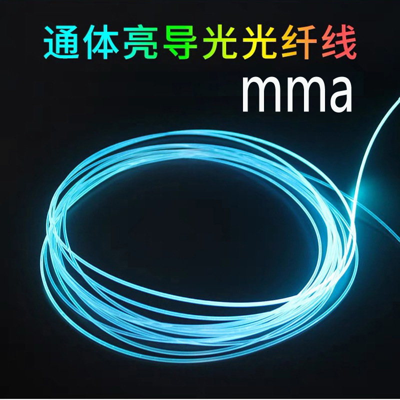 Light Guide Strip Fiber All-over Side Luminous MMA Soft Transparent Solid Core Fiber Optic Strip Atmosphere Light Guide Fiber Maintenance Light Light Guide Strip Fiber All-over Side Luminous MMA Soft Transparent Solid Core Fiber Optic Strip Atmosphere Light Guide Fiber Maintenance Light