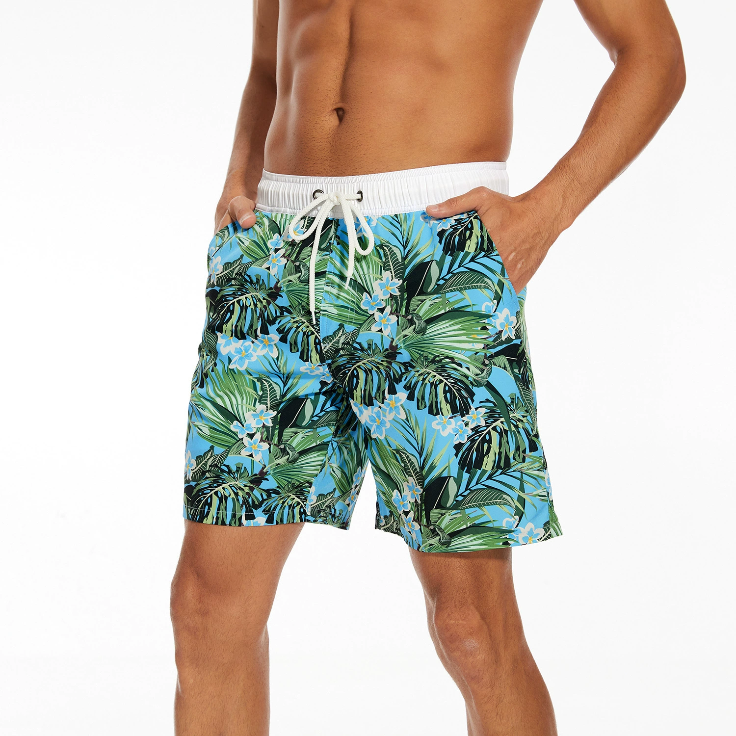 Пляжные брюки 3D с принтом трансграничной внешней торговли