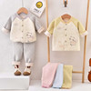 Demi-season velvet children's set for early age, jacket