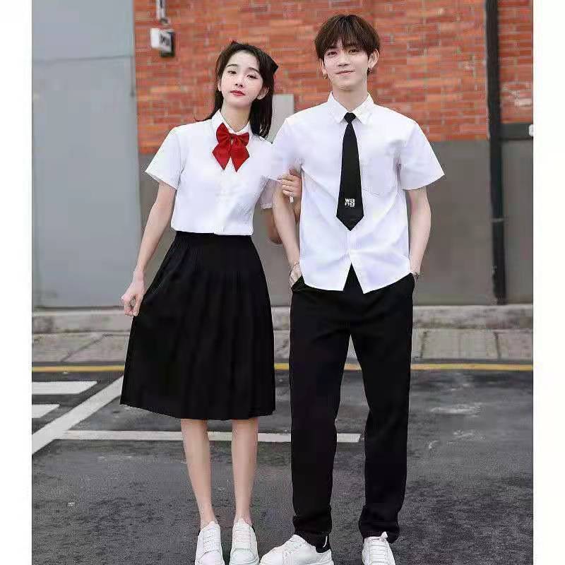 クラス制服 学院風 夏服セット 高校制服 中学生男女兼用 演奏会衣装 清新で甘いスタイル|undefined