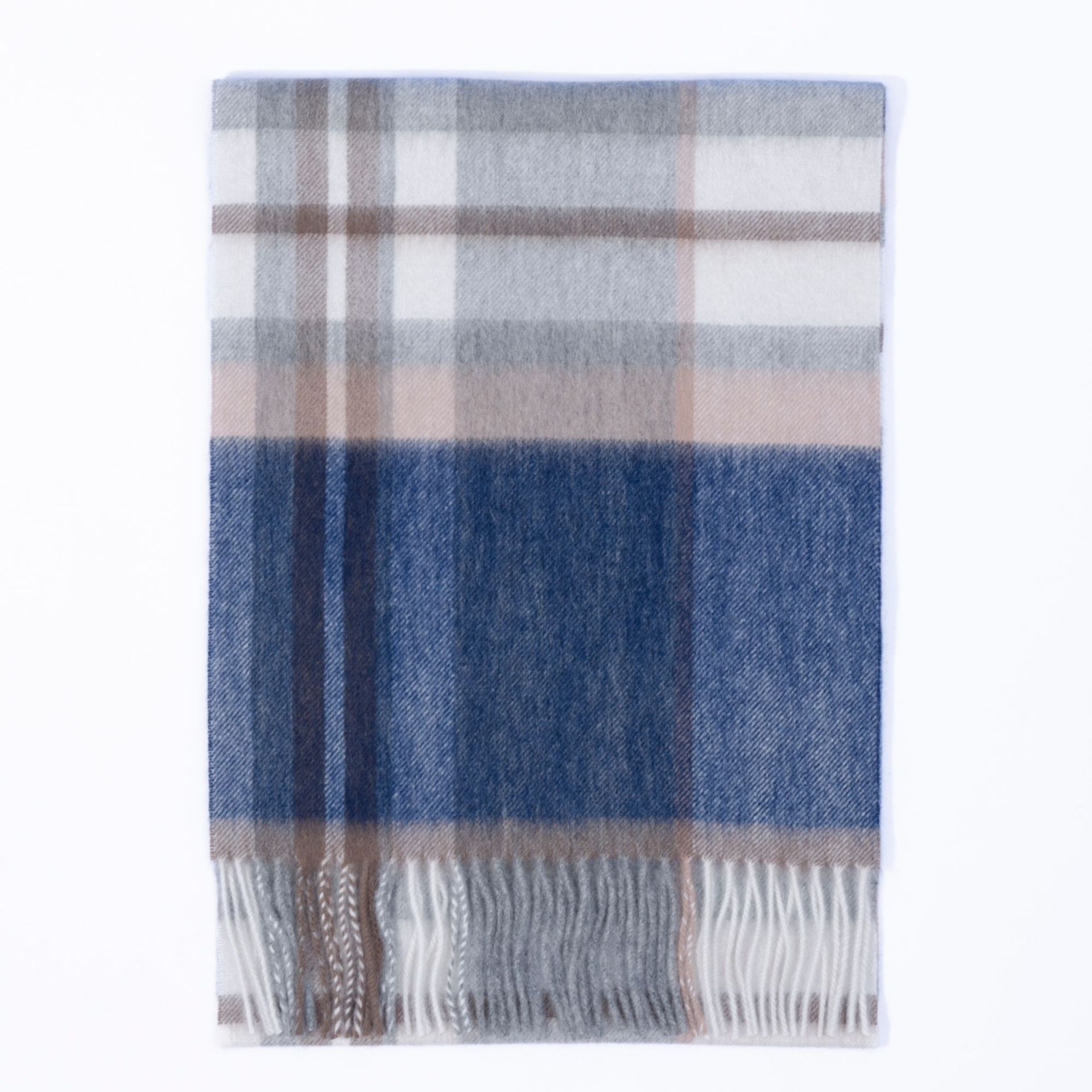 Fábrica de Mongolia Interior 2024 bufandas de cachemira unisex bufandas de cachemira onduladas de agua caliente de invierno