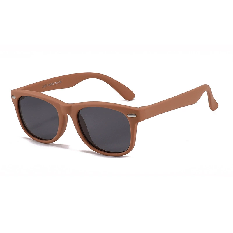 Silicone Children's Sunglasses, UV Protection, TAC Polarized Lenses, Assorted Colors (Ages 2+)
