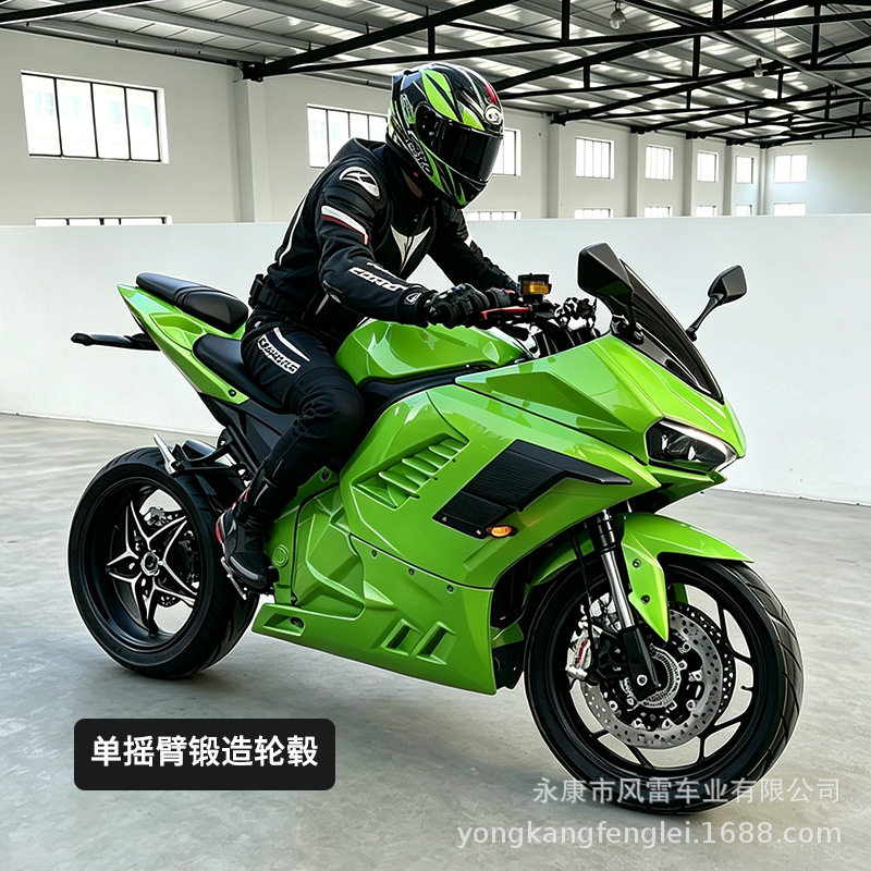 72V de alta potencia eléctrica motocicletas pista de alta velocidad motocicletas eléctricas de fricción transfronterizas ventas calientes en Europa y América image 3