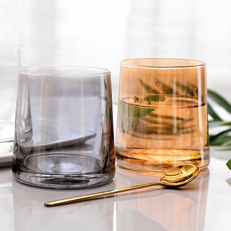 Jinbaijia vidrio transparente enjuague bucal taza whisky copa de vino traje de copa de vino blanco hogar taza de agua