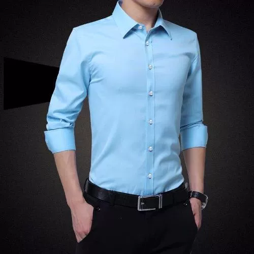 Blue long-sleeve