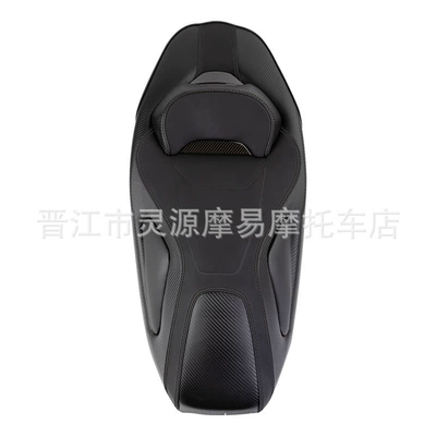 Suitable for Honda Pcx160 2020-2025 Motorcycle Modified Seat Cushion Lowering Cushion Assembly Non-Destructive Installation (Motorcycle cushion) - black-black-line