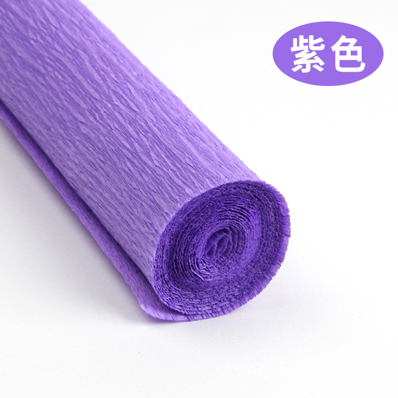 縁取り紙カラー厚手シワ紙手作り花制作材料紙diyシワ紙バラ手作り折り紙|undefined