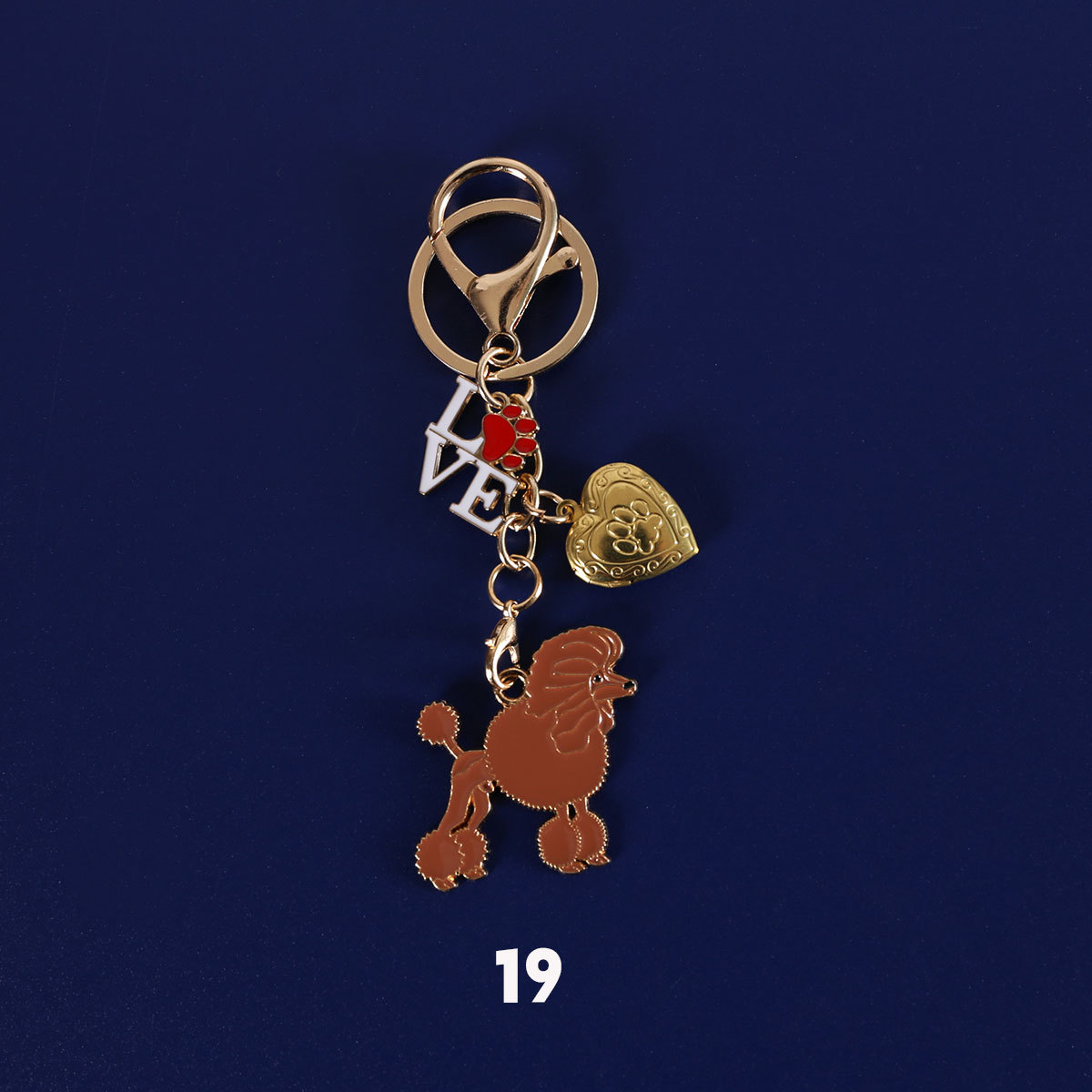 Transfronterizo TK Amazon aleación goteo pet perro conmemorativo coleccionista de pelo DIY almacenar foto colgar llavero
