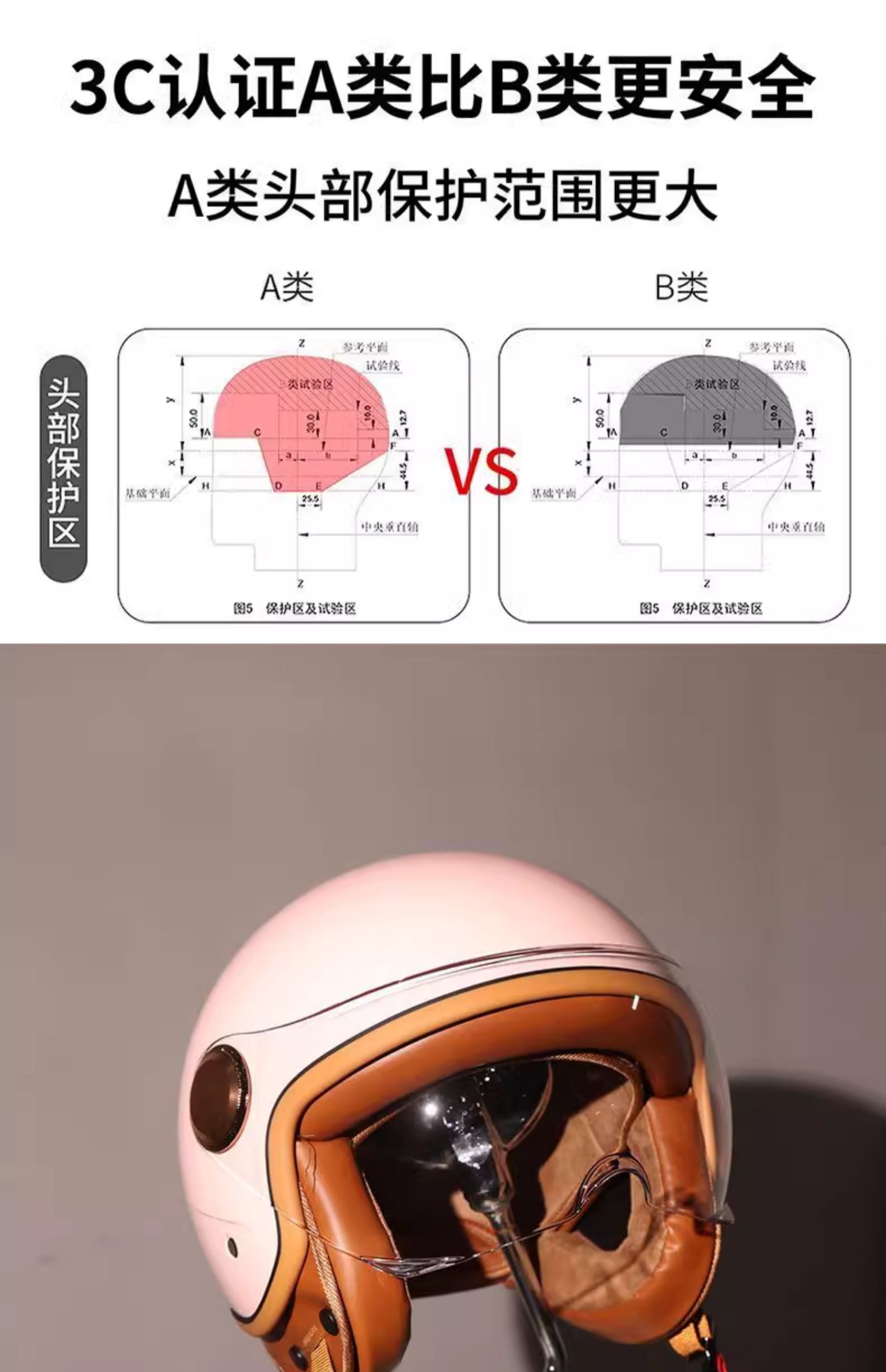 3C Standard Retro Motorcycle Helmet Open Face For Scooter With Bluetooth