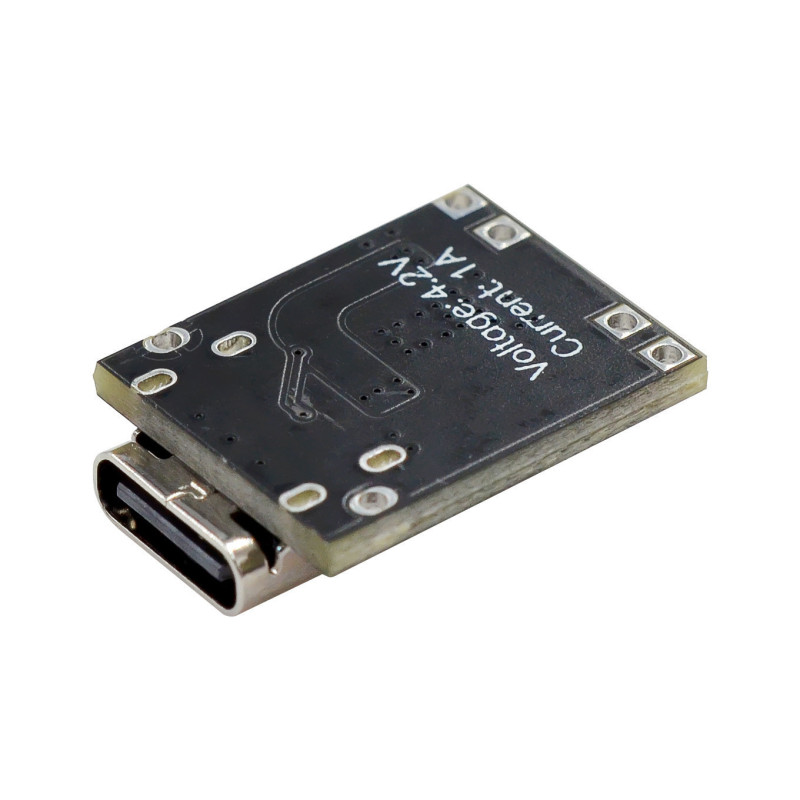 超小型三元リチウム電池充電ボード 1A 3.7V4.2V 充電器モジュール Type-C インターフェース保護ボード付き|undefined