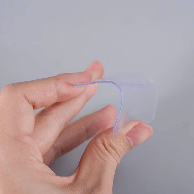 Gancho transparente sin marcas, gancho adhesivo, puerta giratoria fuerte, gancho de ropa, gancho de cocina, estante de almacenamiento sin agujeros, botón hembra