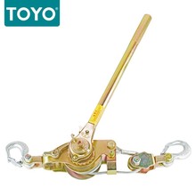 日本原装东洋多功能紧线器钢丝绳收紧器电力卡线器