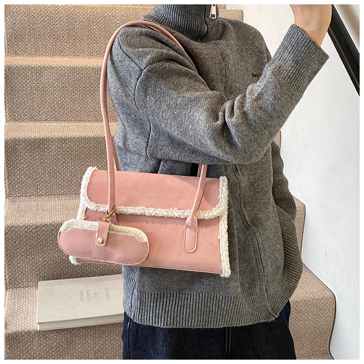 Piccola borsa a tracolla retrò da donna, borsa alla moda_voghion.com