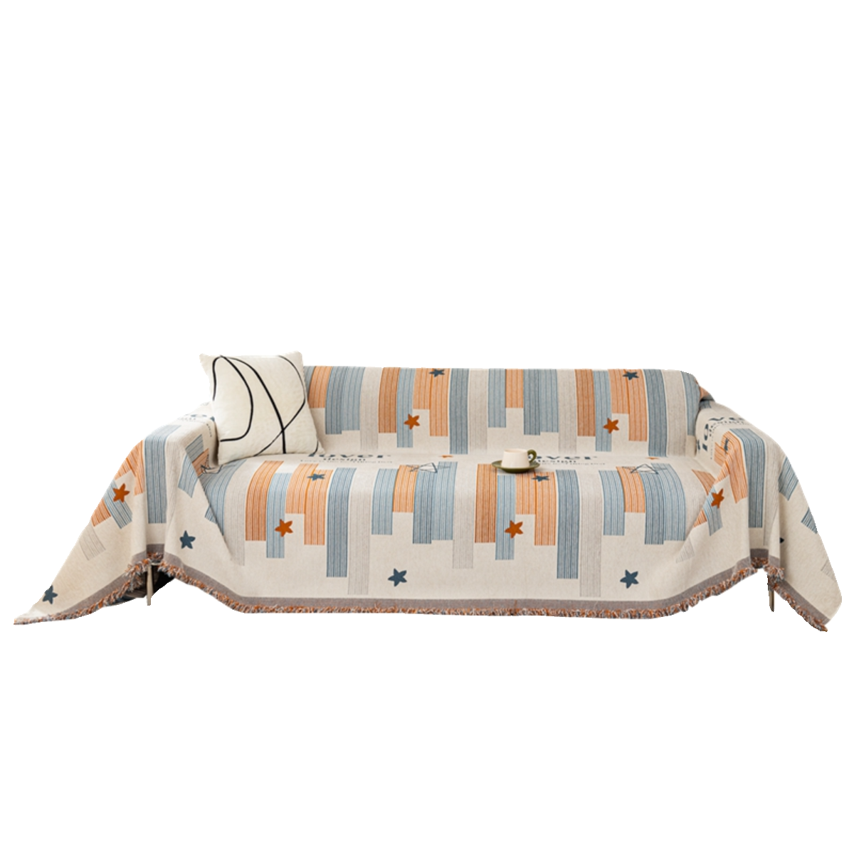Universal non‑slip sofa cover, chenille, four‑season, multiple sizes & patterns